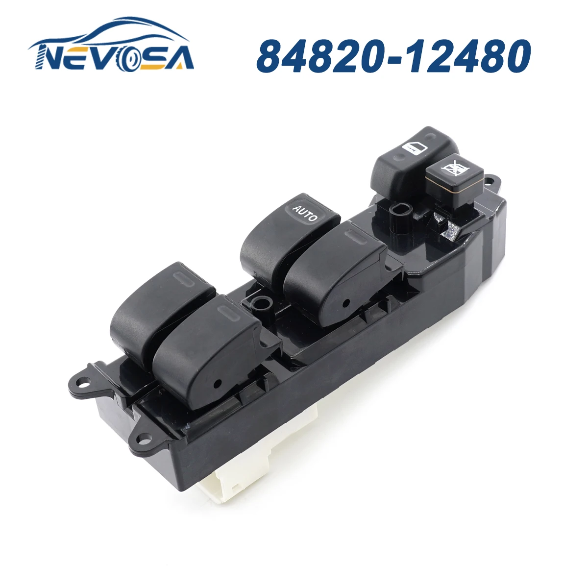 NEVOSA 84820-12480 8482012480 Electric Power Window Lifter Switch Driver Side For Toyota RAV4 Camry Sienna 848200K100 8482042090