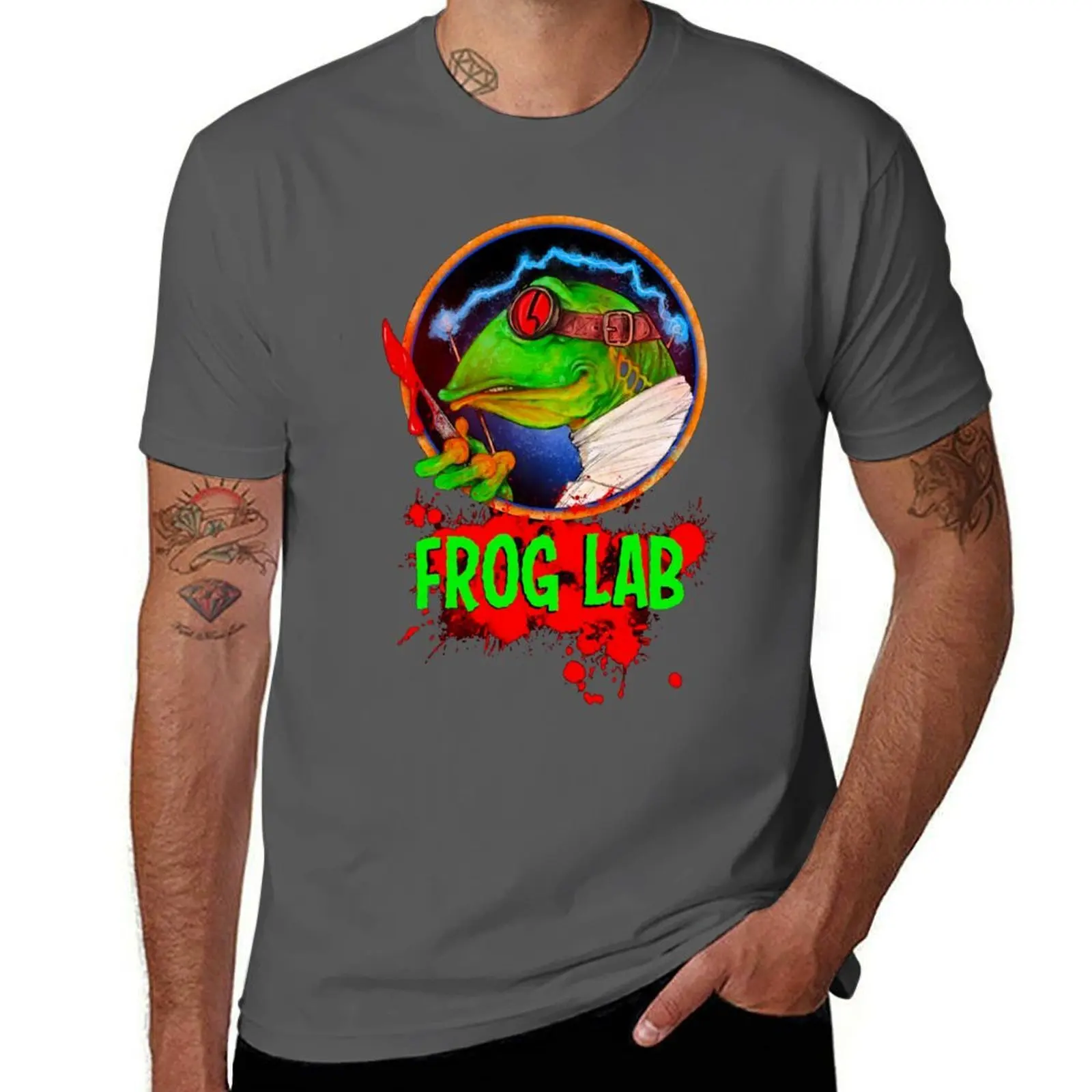 

Frog Lab Logo T-Shirt UV Sun Protection Tee Shirt