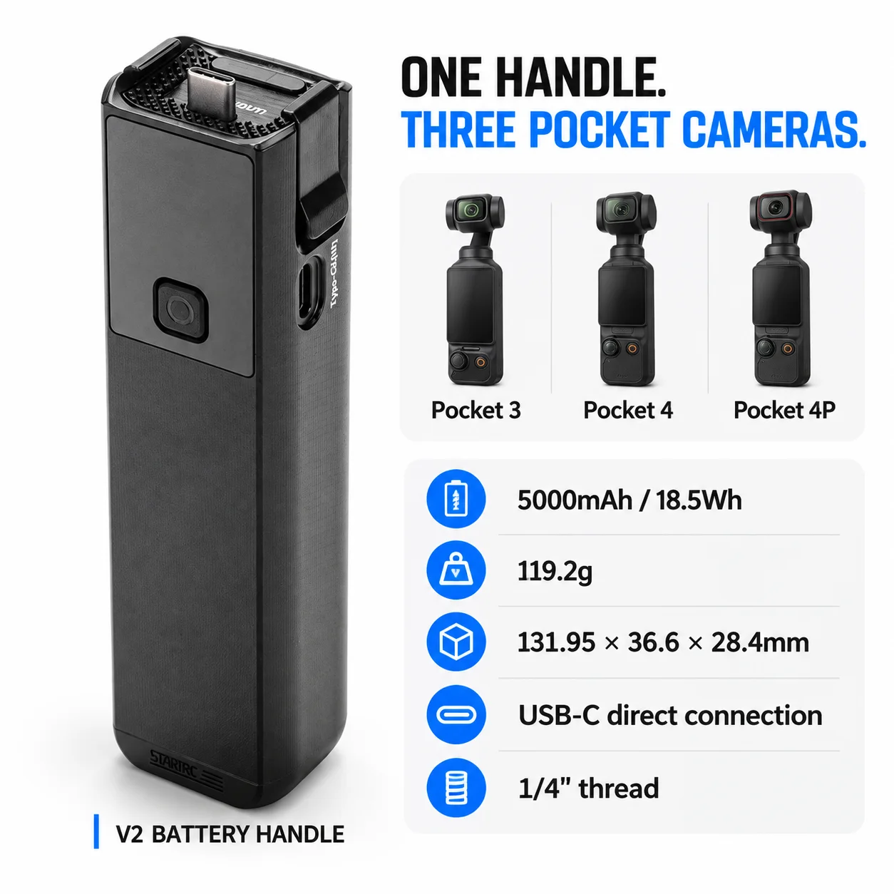 Power Banks - DJI Osmo Pocket 4 Pro /