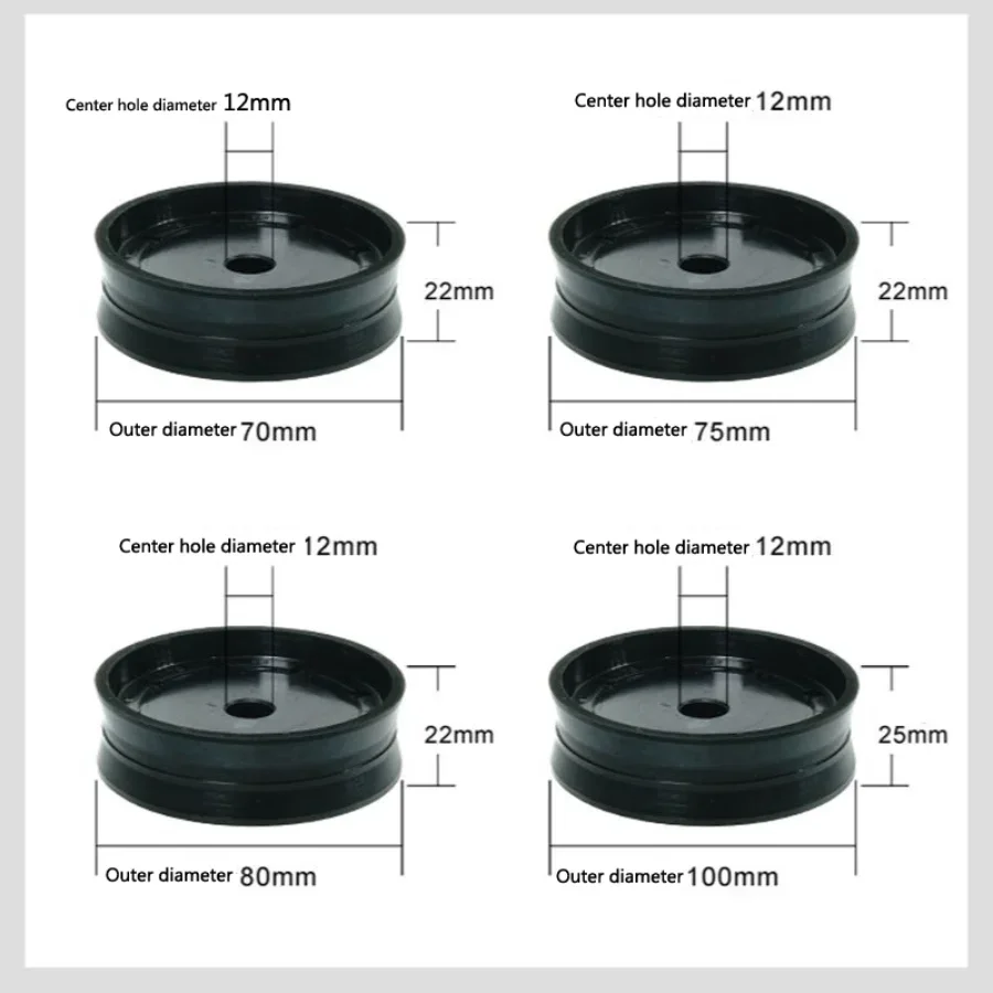 NEW 1PC Diameter 70/75/80/100 mm Air Cylinder Piston of Tyre Changer Rubber Plug Quick-wear Part Fittings