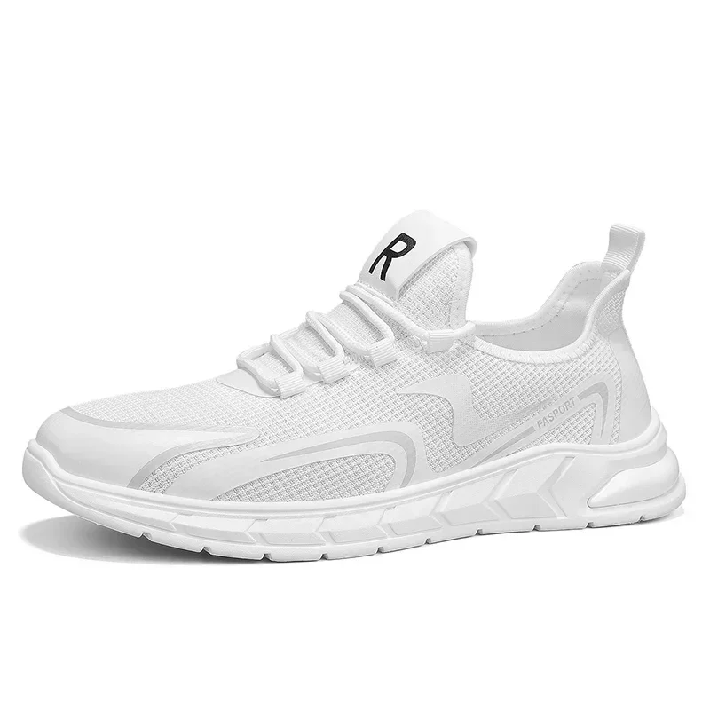 

Men's motorcycle shoes summer fly woven lightweight sports shoes versatile breathable casual shoes