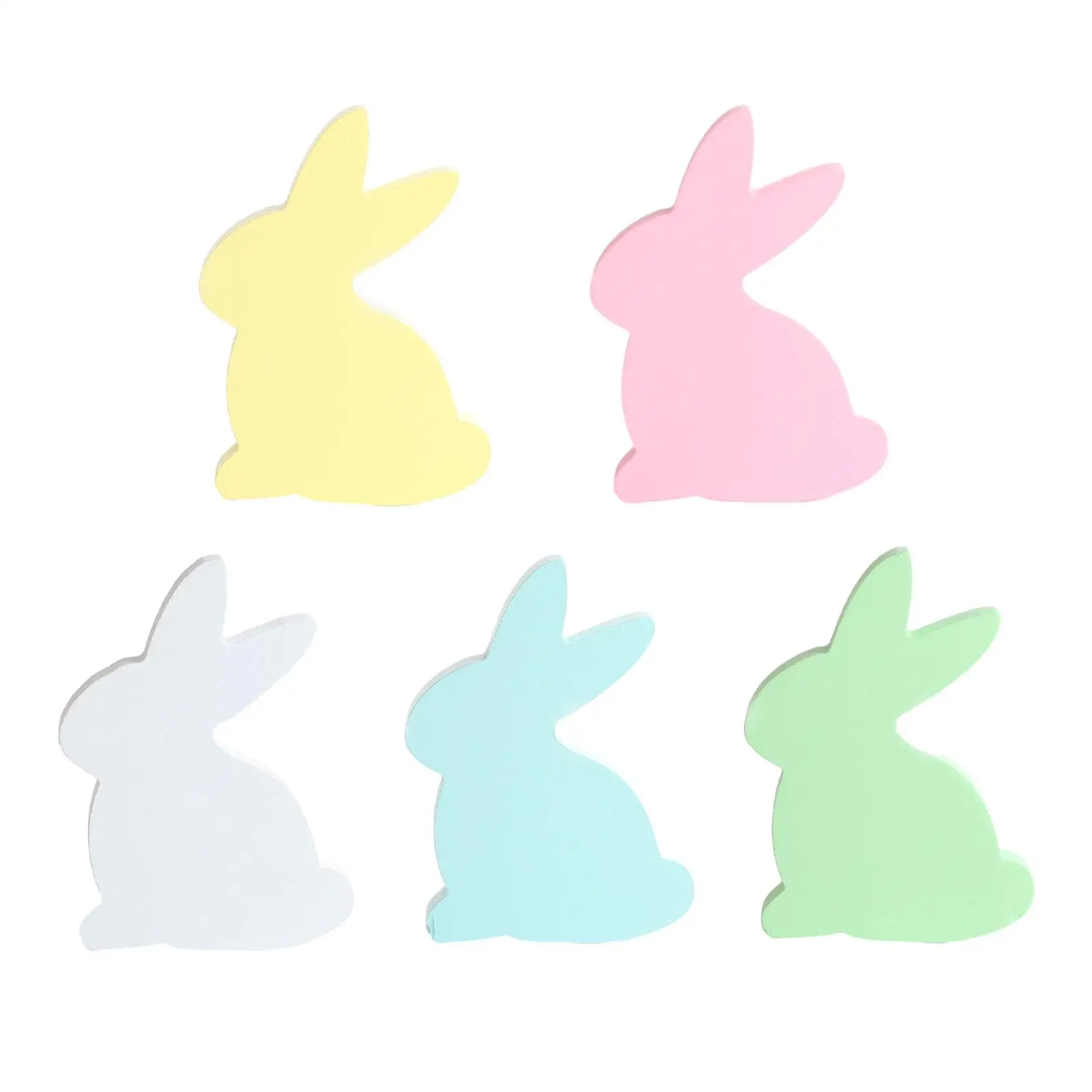 Easter Bunny Decorations Party Supplies Home Decor Bunny Tabletop Decor for Housewarming Desktop Living Room Fireplace Hallway