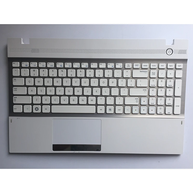 English New keyboard for samsung NP300V5A NP305V5A 305V5A 300V5A BA75-03422A US Laptop keyboard with white upper Palmrest