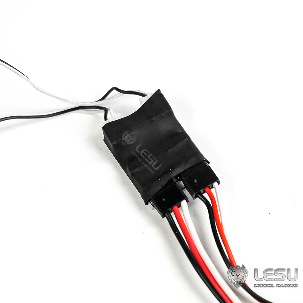 LESU Brushed ESC Limiter for 1/14 RC Hydraulic Truck Electric Construction Cars New Toys for Adult Metal Spare Parts TH22569