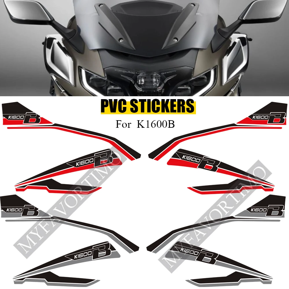 

For BMW K1600B K1600 K 1600 B Motorcycle Tank Pad Stickers Protection Fairing Fender Emblem Cases Panniers Luggage Trunk