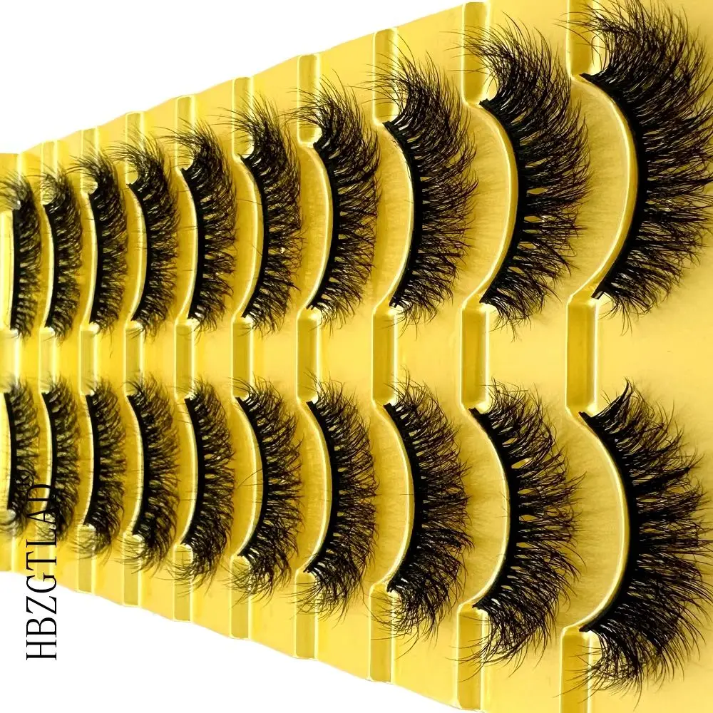 38 Styles 10 pairs natural long 3D mink false eyelashes fake lashes makeup kit Mink Lashes extension eye lashes short eyelashes