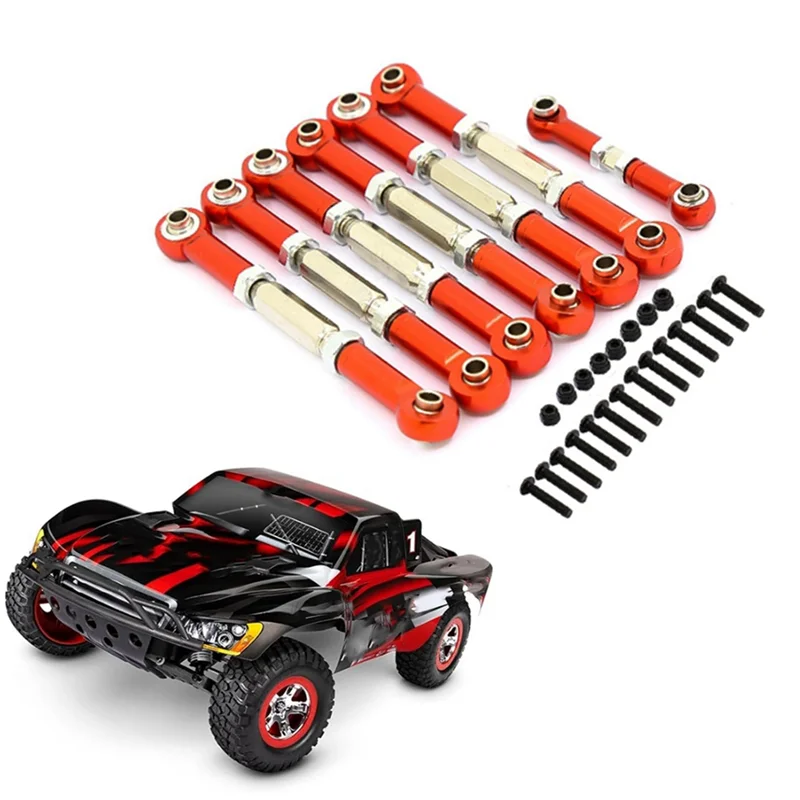 

MYMF-Adjustable Stainless Steel Tether/Chassis Linkage For 1/10 Traxxas Slash VXL/Rustler VXL/Stampede VXL/Hoss 4X4/2WD