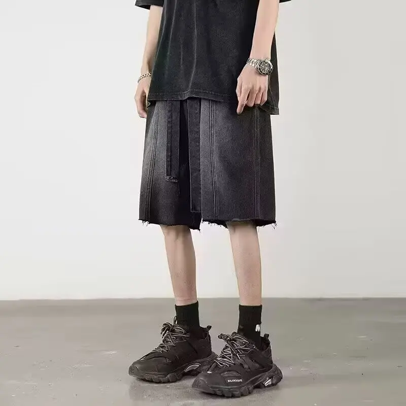 

Новые мужские шорты с китайской вышивкой, летние, свободные, повседневные, в стиле «чайна-шик», модные брендовые, большие размеры, спортивные, укороченные брюки