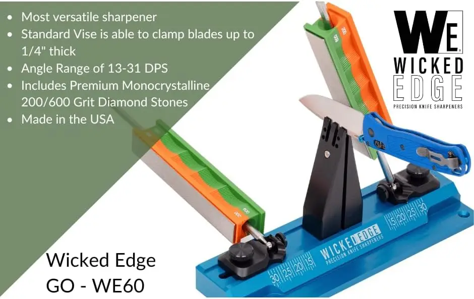 Wicked Edge GO Precision Knife Sharpener