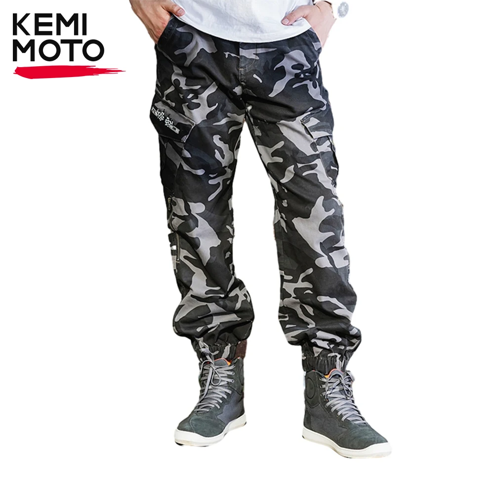 

KEMIMOTO Motorcycle Pants Motor Trousers Waterproof Body Protective Armor Motocross Off-road Unisex Cycling Durable Soft