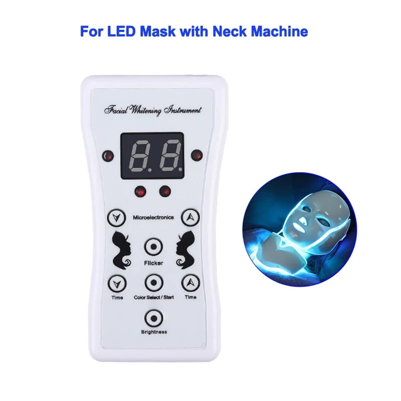 Remote Control of LED Mask Face Beauty Machine Accessory Remote Control For 7Colors Light Photon LED Facial Mask Accessories