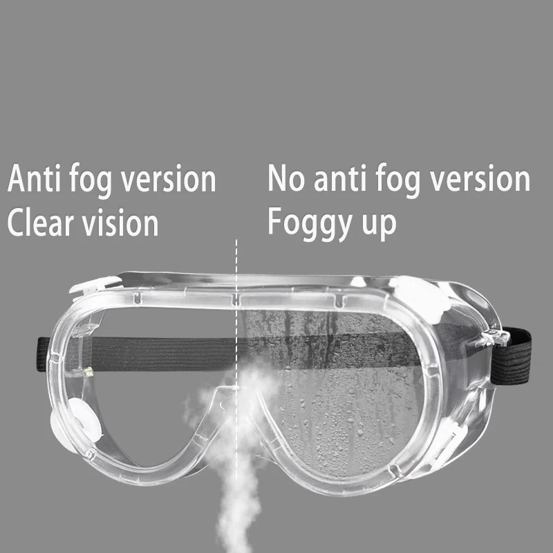 Anti-Beschlag-Schutzbrille, spritzwassergeschützte und winddichte Arbeitsschutzbrille, geeignet für Sportarten wie Radfahren und Reiten – Detail 5