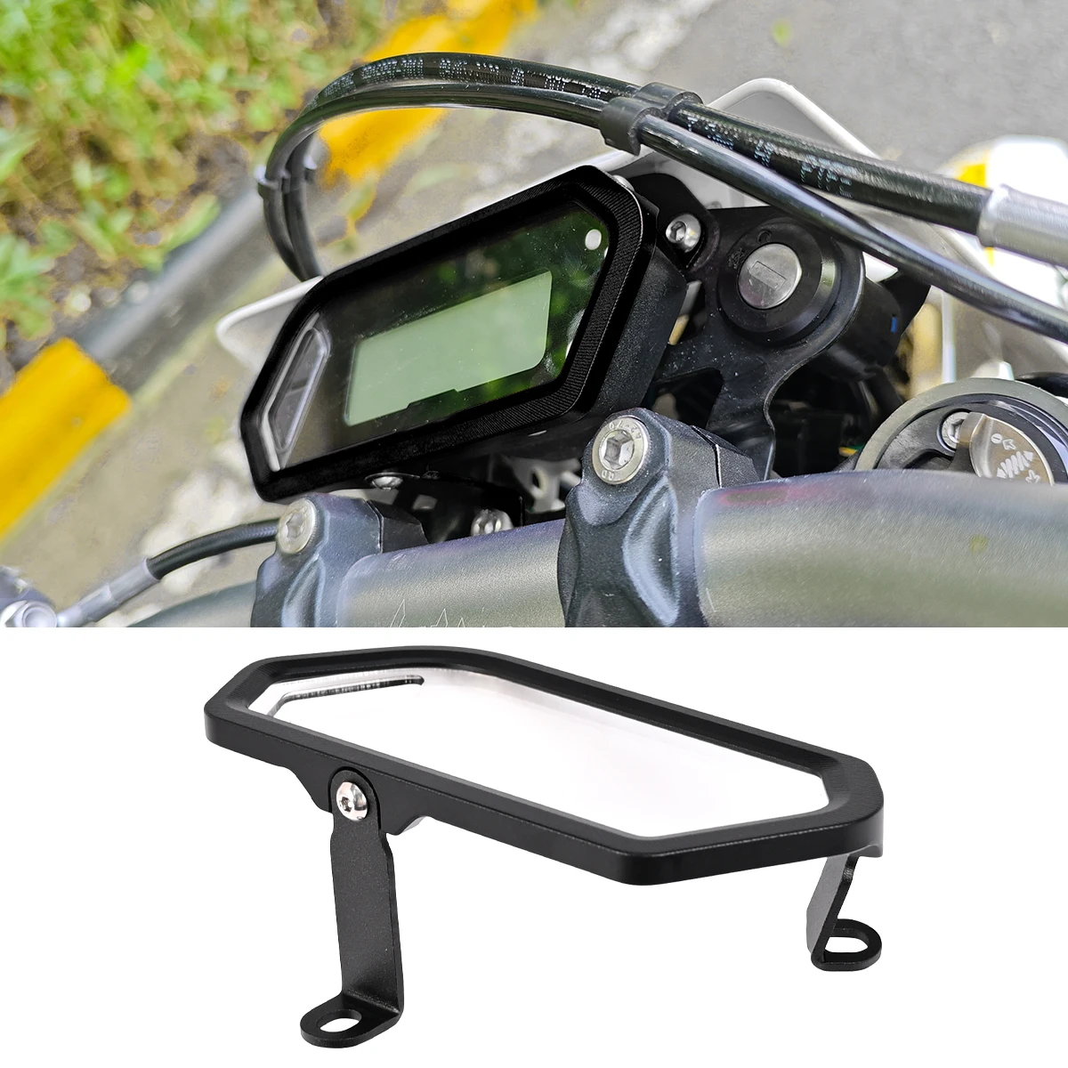 Motorcycles Screen Dashboard Display Guard Cover Black Protector Cover Modification Protection Exterior For Surron Ultra Bee