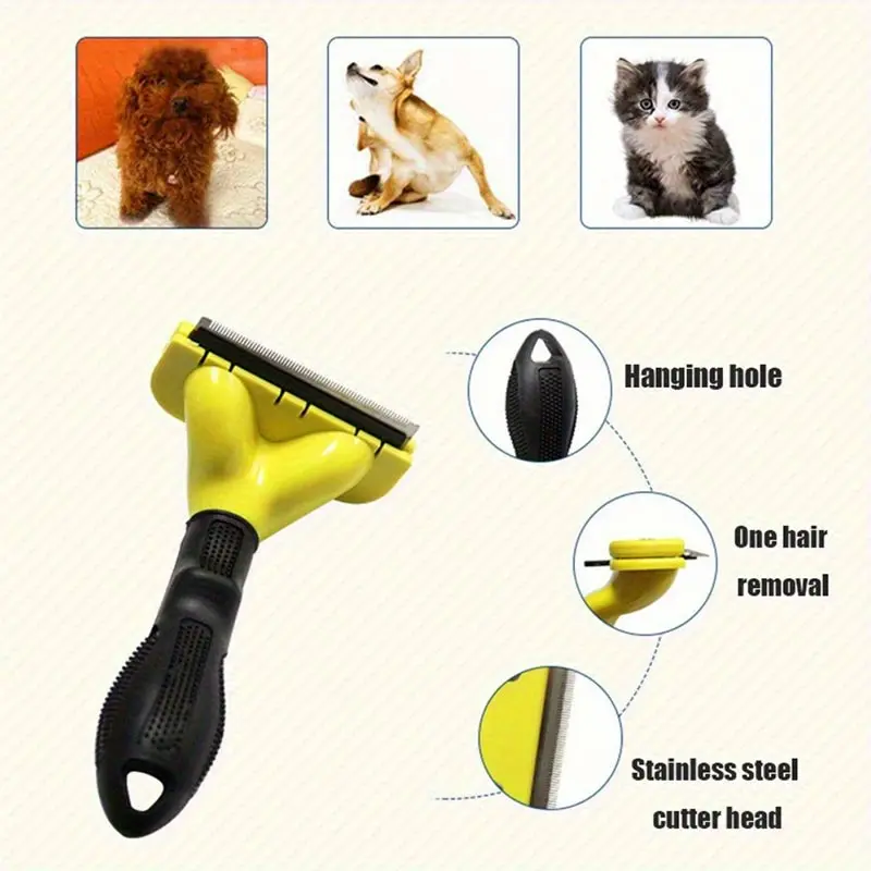 Pet Specific Hair Removal Device Magical Cat/Dog Hairs Brush Cat Grooming Comb Fur Removal Clipper Tools Animal Pets Supplies - view 4