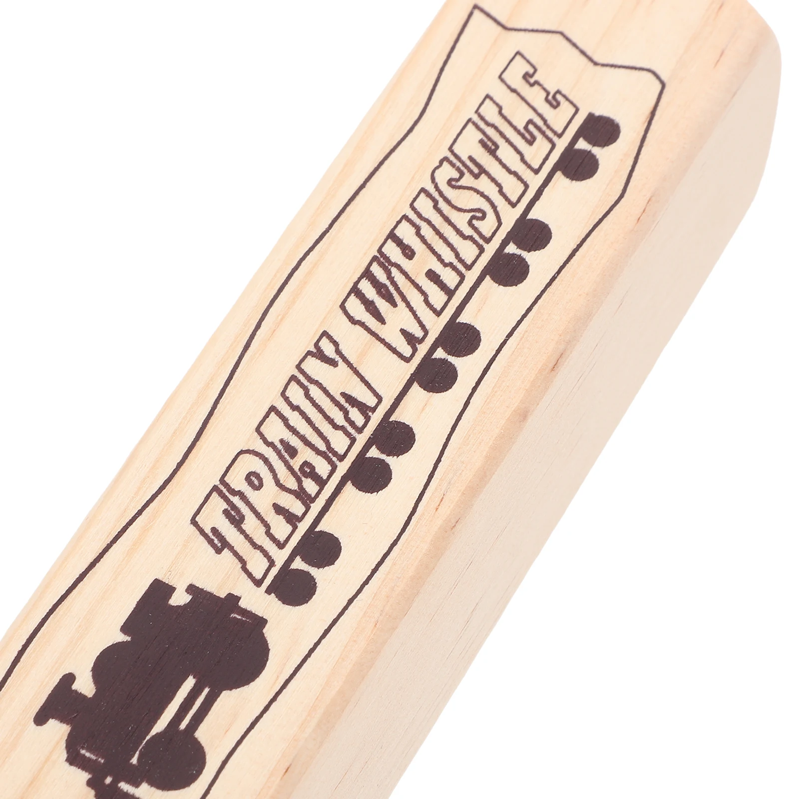 

Wooden Train Whistle Kids Baby Wind Instruments Durable Safe Environmental Perfect Gift Birthday Christmas Festivals Parties