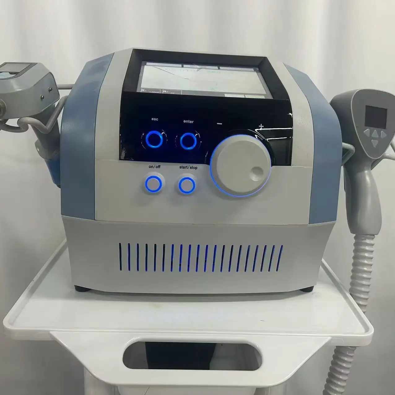 Portable NEO Ultra 360 Slimming Machine with 2 Handles Ultrasonic Fat Reduction Cellulite Wrinkle Removal Face Lift Device