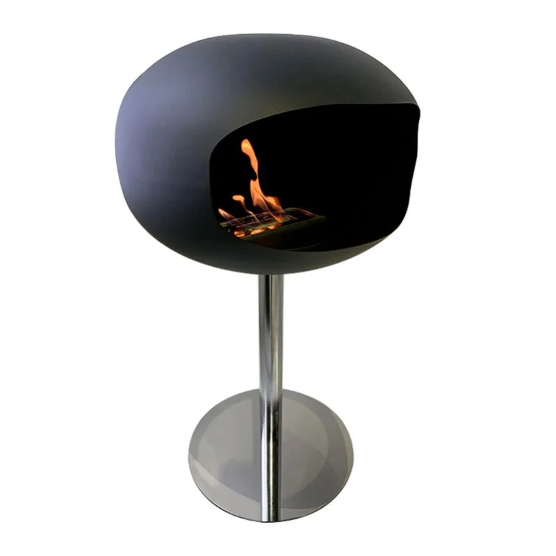 Big Freestanding Bioethanol Fireplace Alcohol Burner Stove Fire Pit Smokeless Indoor Ethanole Fireplaces