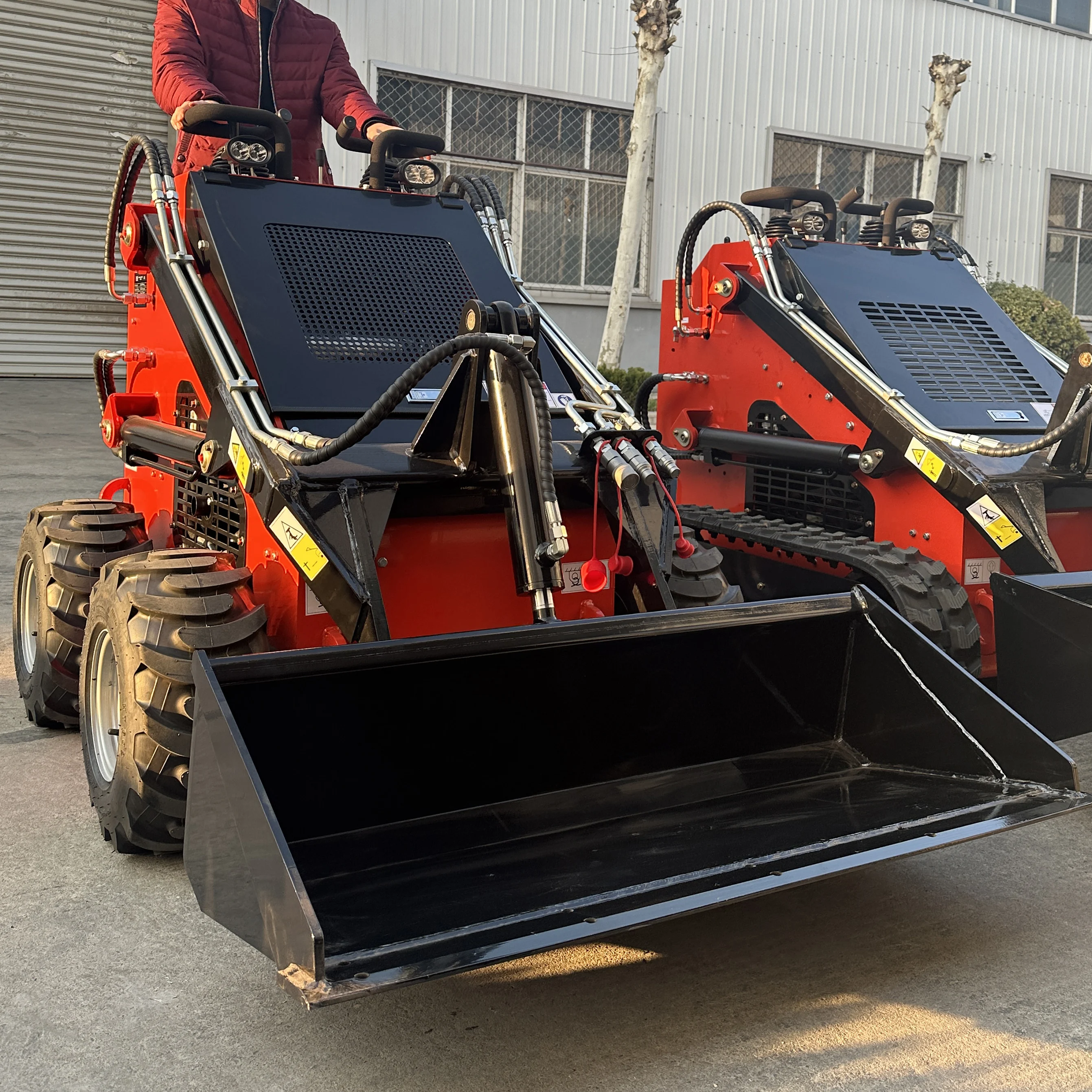 Cheap Mini Skid Steers Mini Skid Steer Crawler/Wheel Loader