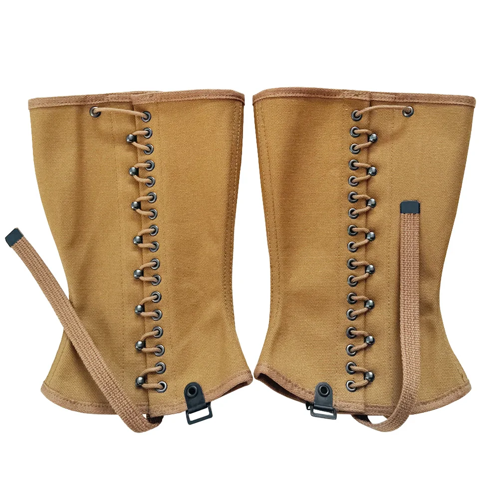 WW2 M1938 Leggings Outdoor Training Leggings Reproduction WWII US Leggings Camping Hiking US Soldier Equip