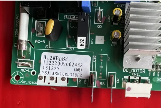 12WBPB8 YSJ 108D22 SX-W-NEC52-SLAC without heat sink   New for AUX air conditioner computer board