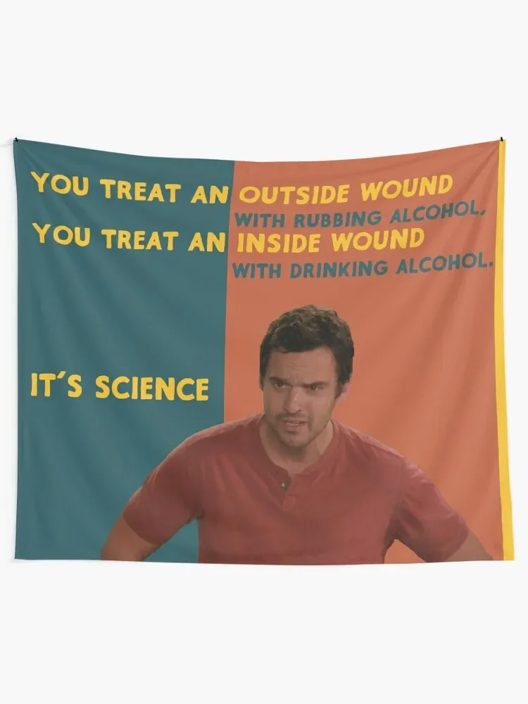 nick miller Tapestry Aesthetic Room Decor Hanging Wall Tapestry