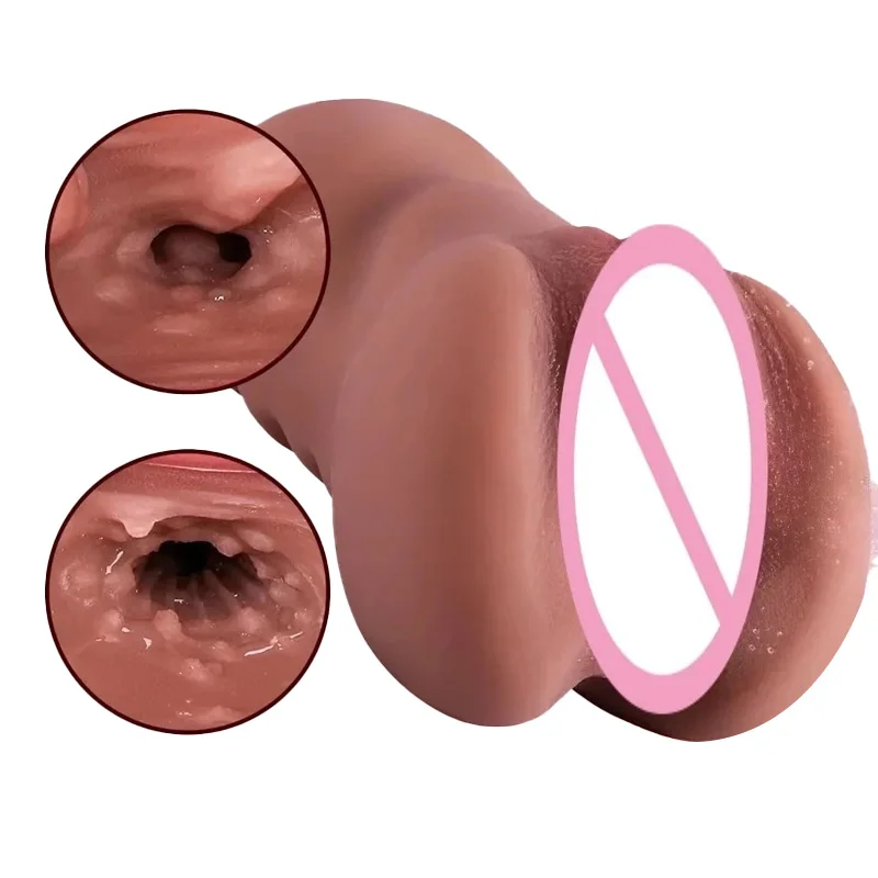 Super Realistic Vagina 3D Pocket Pussy Male Masturbator Cup Anal Powerful Sucking Soft Sexy Pocket Pussy Adult Toys Sex Toys 18+ view 6