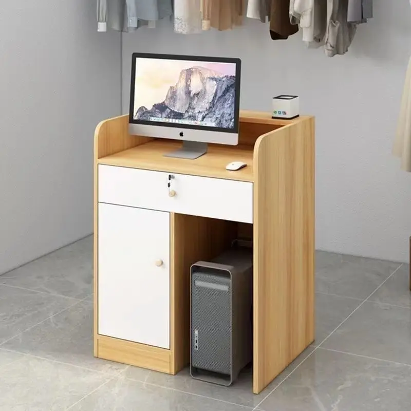 

Стойка ресепшн AOLIVIYA: Простая барная стойка, касса, для салона красоты, магазина одежды, бесплатная доставка