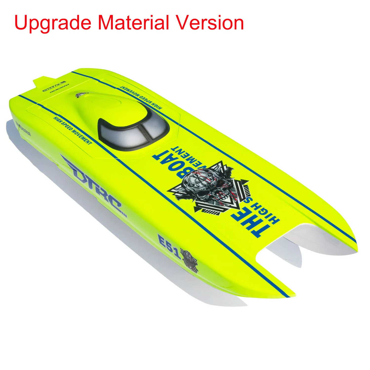 DTRC E51 Kevlar Large RC Boat Hull for High Speed Remote Control Boats RC Racing Ship Model TH23213-SMT7