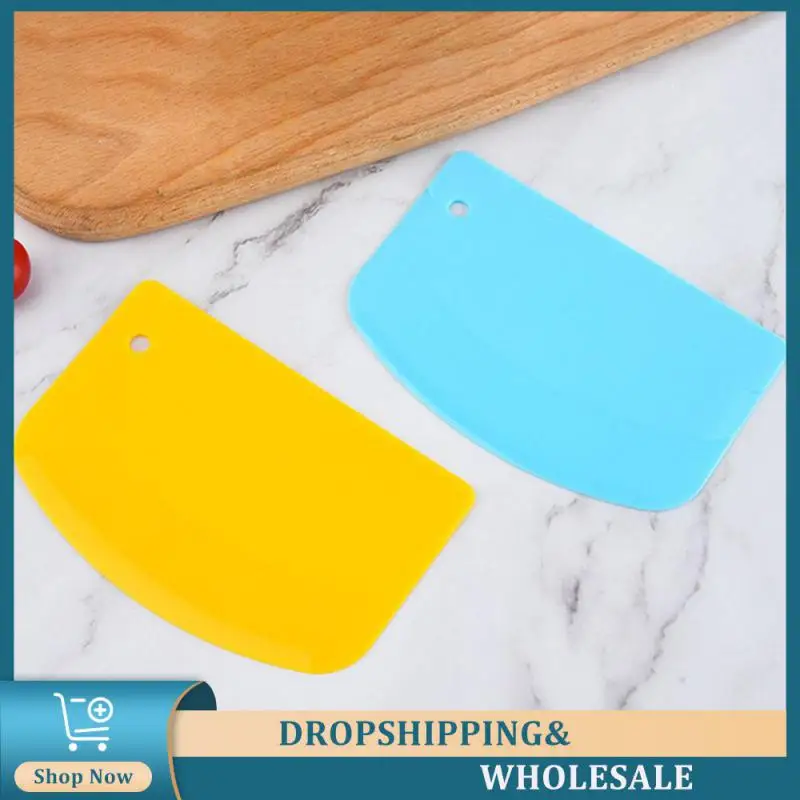 Dough Scraper Good Temperature Resistance Carefully Select Materials Plastic Cutting Tool Baking And Pastry Tools Cream Scraper