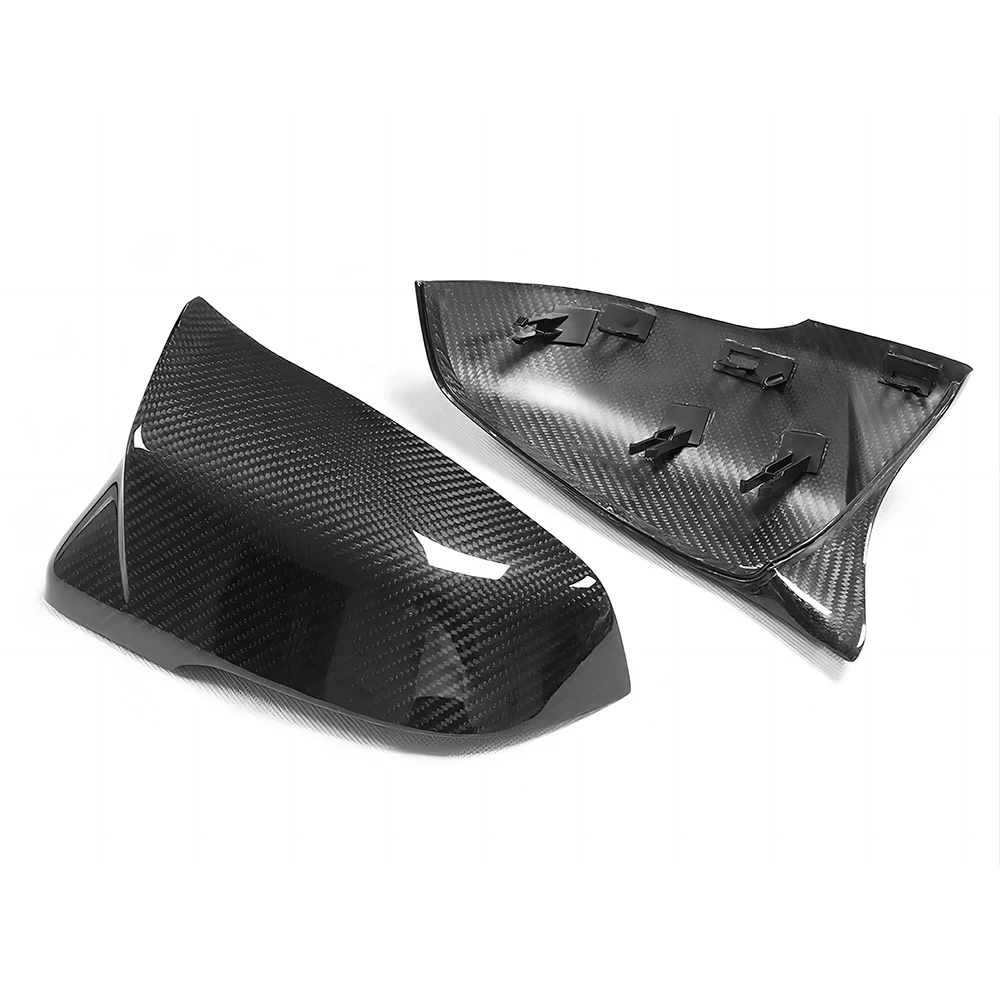 Replacement Rearview Side Mirror Covers Cap For BMW G29 Z4 Toyota Supra M Style Dry Carbon Fiber Casing Shell