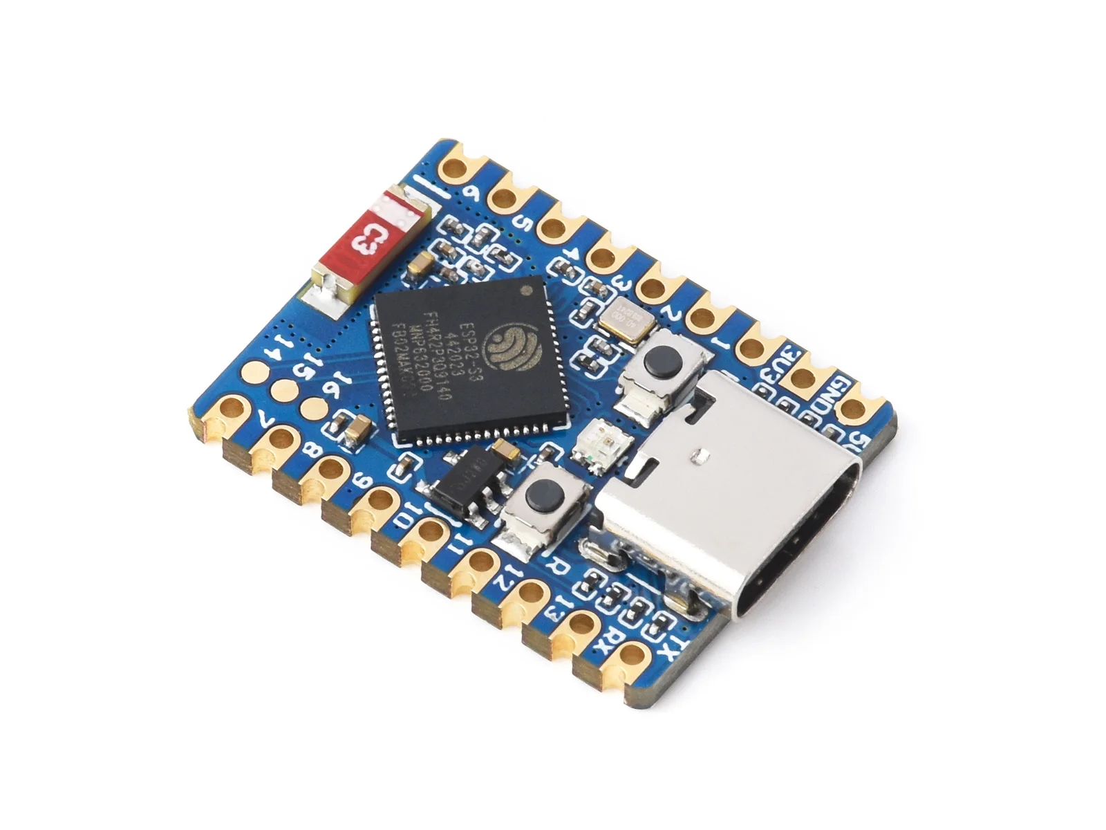 Waveshare ESP32-S3 ESP32 S3 Mini-ontwikkeling, 240 MHz loopfrequentie, ondersteuning voor microcontroller C/C++, MicroPython