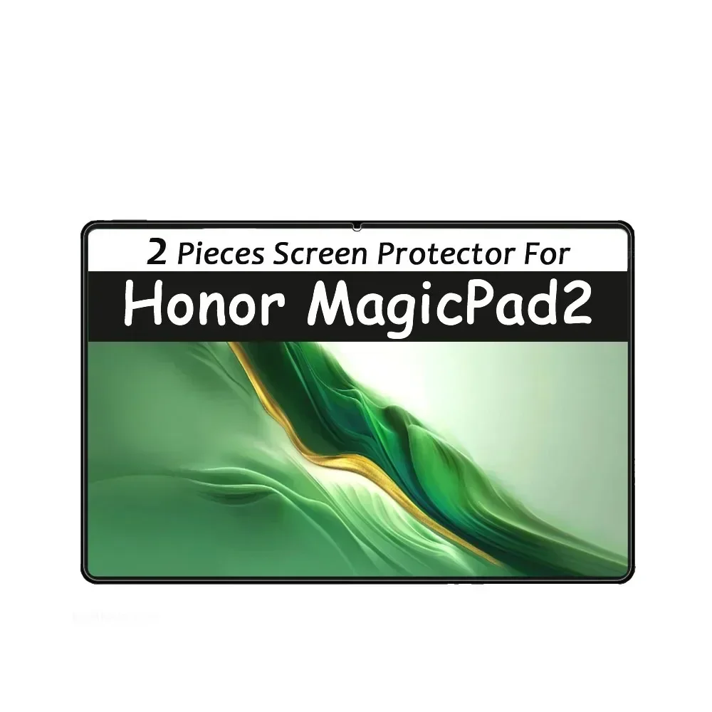 Proteggi schermo in vetro temperato 9H per Honor MagicPad 2 2024 (12,3 pollici) Pellicola protettiva ultra trasparente per Honor Magic Pad 2 12,3"