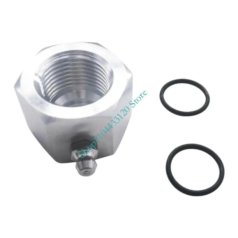1 Piece Threaded Design Steering Tube Nut for Quick Installation by Professionals and DIY Users Standard 7/8 Inch Size