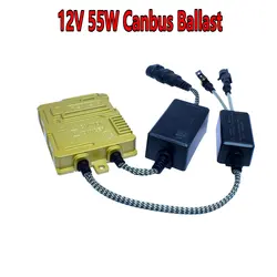 HID Xenon Ballast Super Canbus AC 12V 55W HID Digital Slim Ballast Blocks use for all xenon bulb H1,H7,H11,H4,9006,H27,D2H,9012