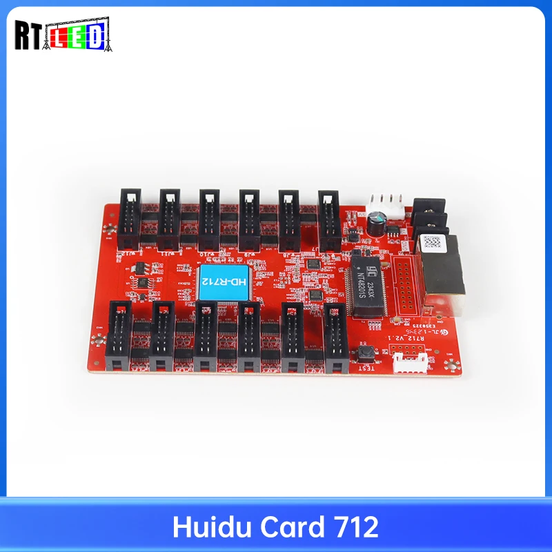 RTLED Huidu LED Control Card R712 Full Color RGB 128×1027 Pixel HUB75E For LED Display Screen