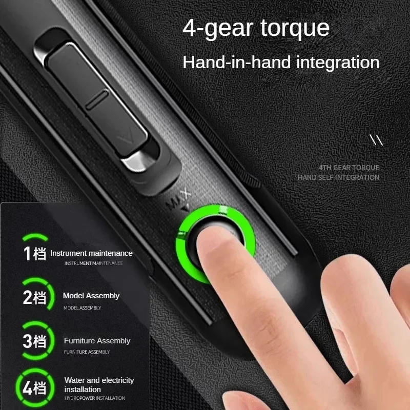 Deli Precision Electric Screwdriver Set, Fast Charging, Cordless Screwdriver, Repair Household Power Tool, Silent Durable Type-C