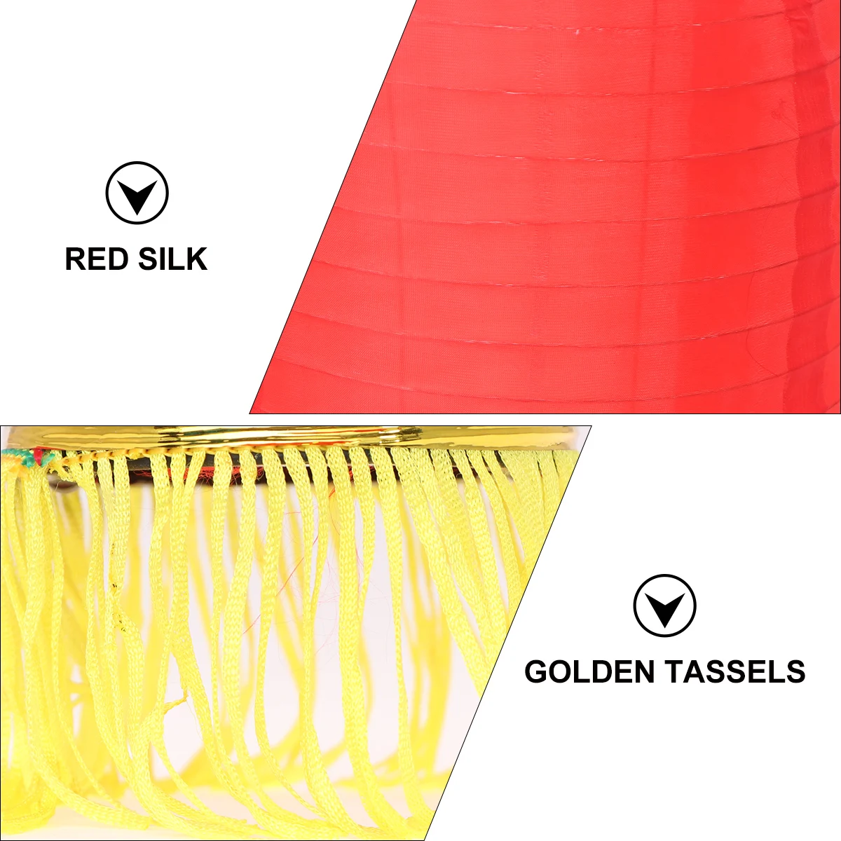

2 Pcs Waterproof Folding Lanterns Japanese Style Silk Hanging Party Decorations for Wedding Festival Foldable Outdoor Portable
