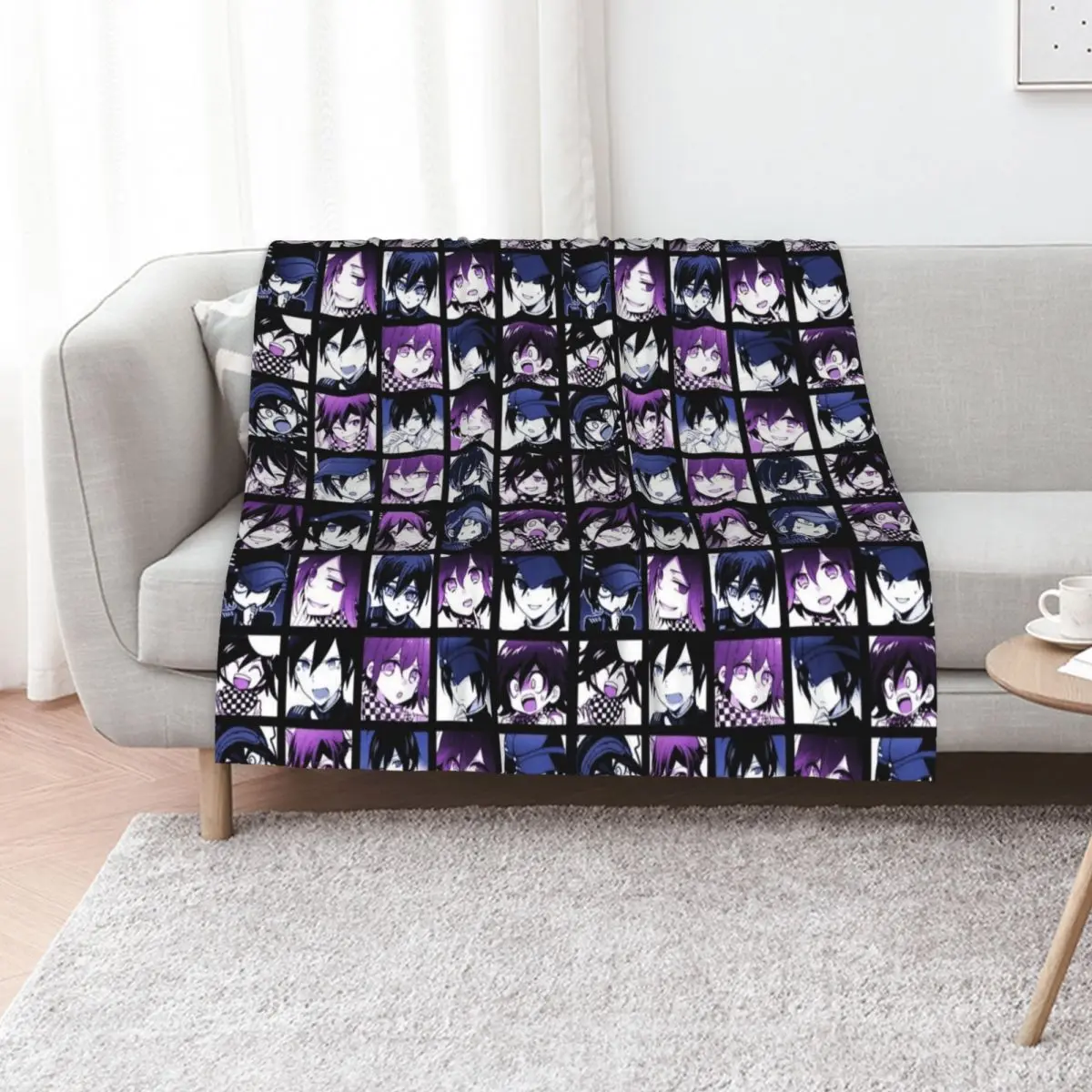 

Shuichi and Kokichi Manga Collection (Colored) Throw Blanket Tourist Luxury Designer valentine gift ideas Cute Blankets