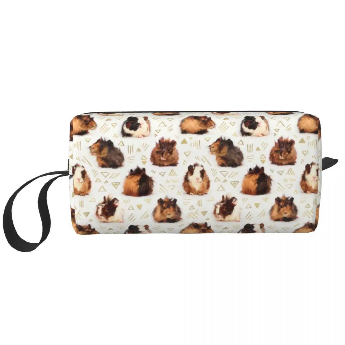 

Custom Cute Guinea Pig Pet Toiletry Bag Women Animal Makeup Cosmetic Organizer Lady Beauty Storage Dopp Kit Case