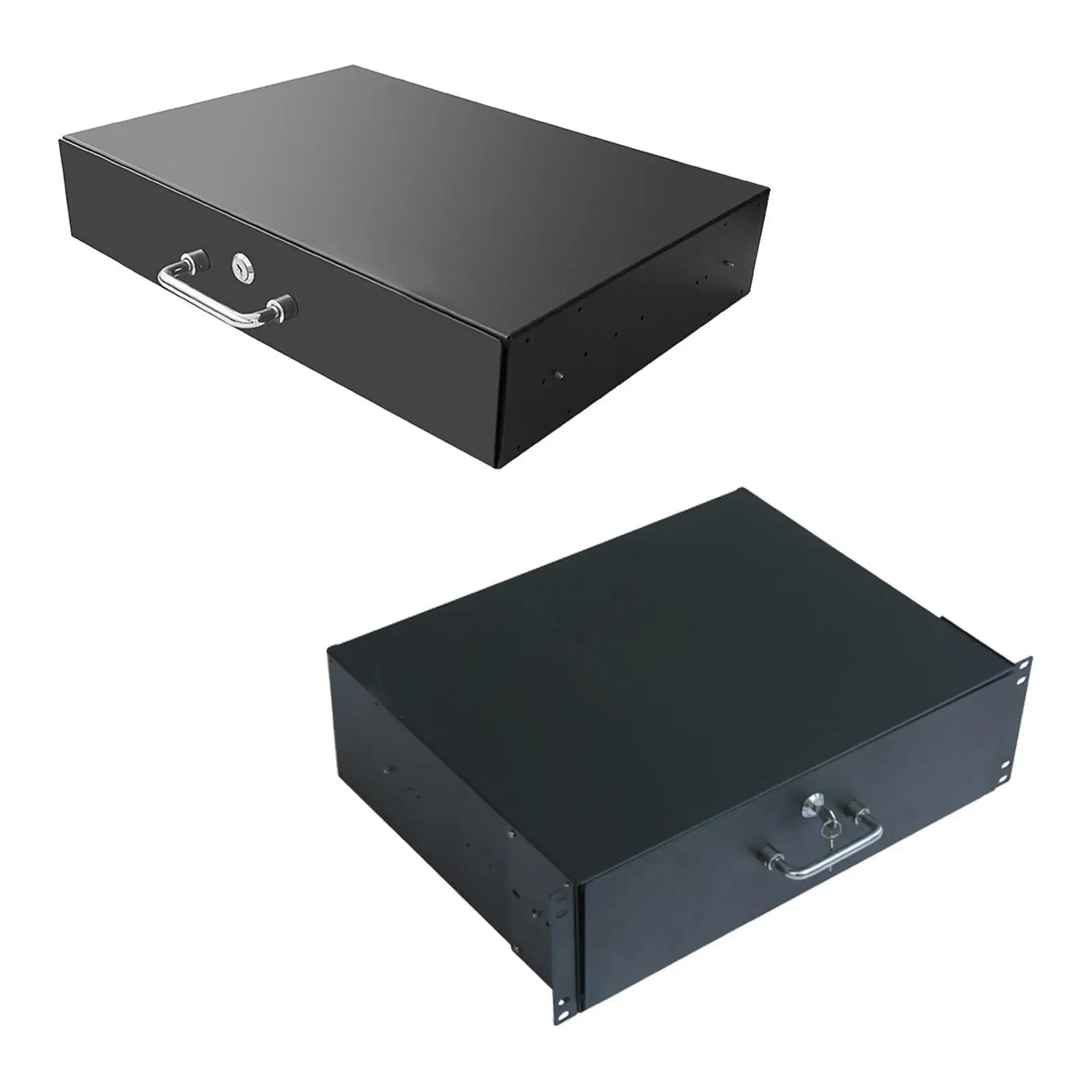 

Запираемый глубокий ящик, выдвижной и запираемый серверный ящик для 19-дюймового серверного DJ-сетевого оборудования, корпус шкафа, шкафа