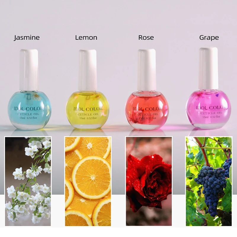 15ml Peach/Lavender 8 Smells Nail Nutrition Oil Softener Nutritional Treatment Cuticle Revitalizer Oil Nail Polish Nourish Skin