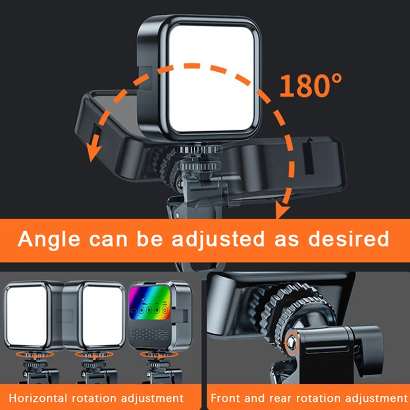 Smartphone Selfie Light Selfie Video Conference Light luce LED portatile compatibile per fotocamera portatile con Pad per telefono cellulare