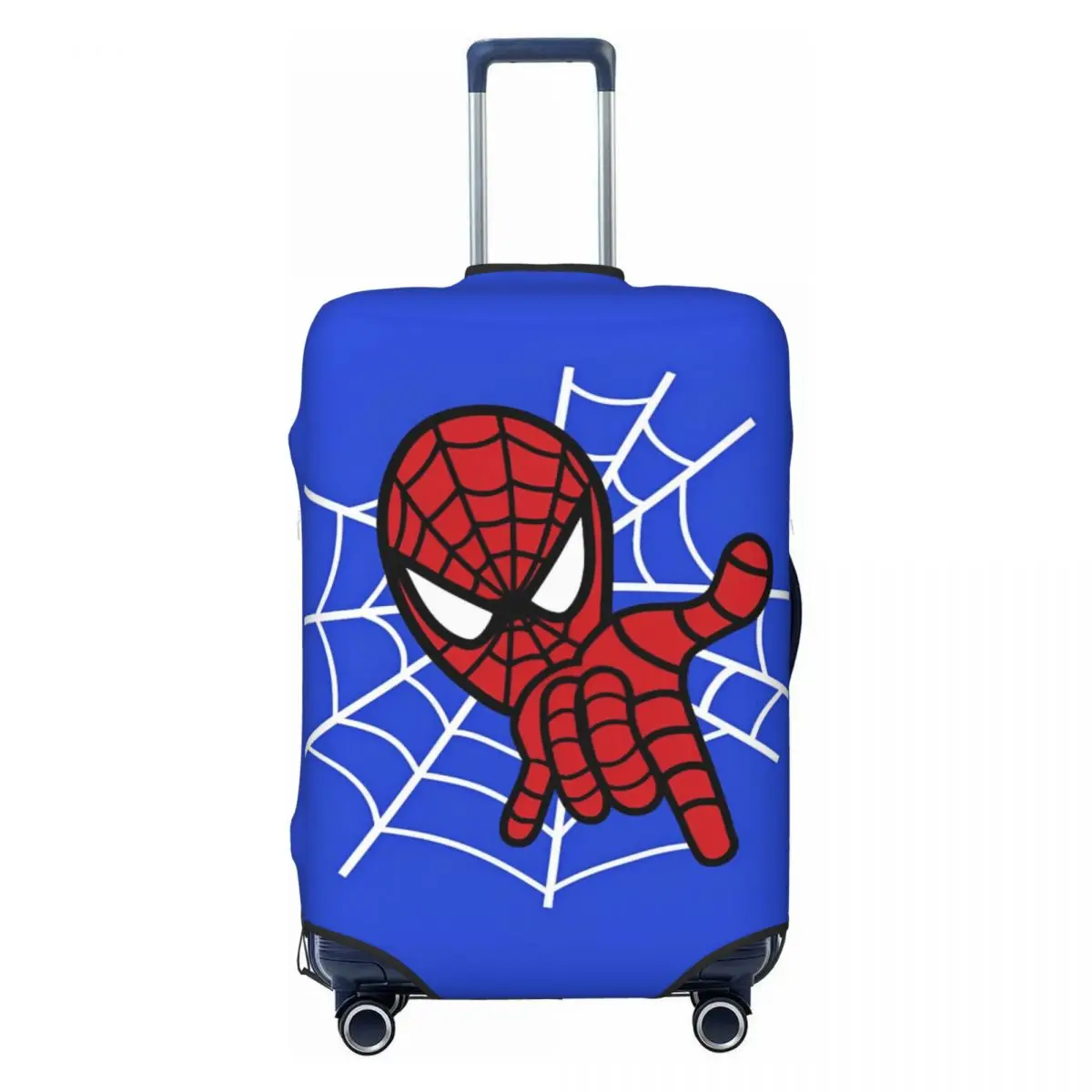 Spider Man Web Jump Suitcase Cover Practical Travel Protection Luggage Accesories Vacation