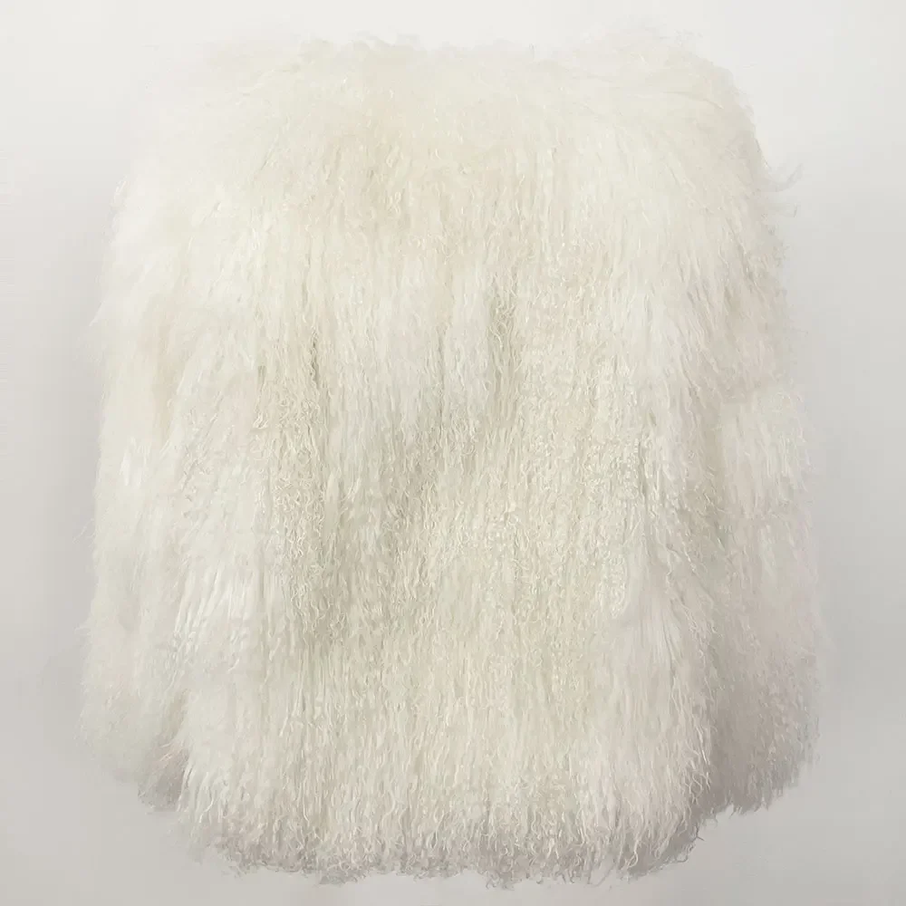 OFTBUY Natural Mongolia Sheep Fur Coat Thick Warm Short Real FurJacket Outerwear Female New Fashion Autumn Winter Clothes Women