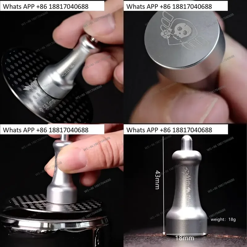 1PC for Prank Coffee Magic Powder Hammer Magic Tamper Secondary Water Distribution Net Magnetic Tool N52 Artifact