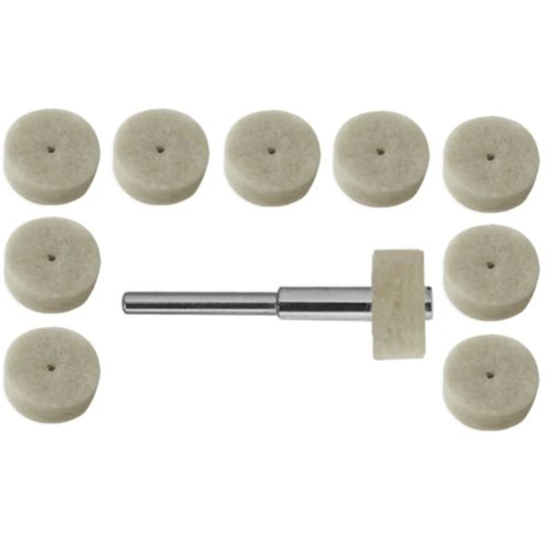 Buffing Felt Polishing Wool Fits Rotary Wheels Nuclear carving Detail Brand New Hot Sale Accessories Buffing Felt