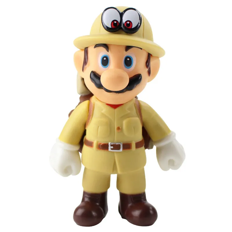 Figurines de Super Mario Bros Odyssey en PVC, Jouet d'Action, Modèle