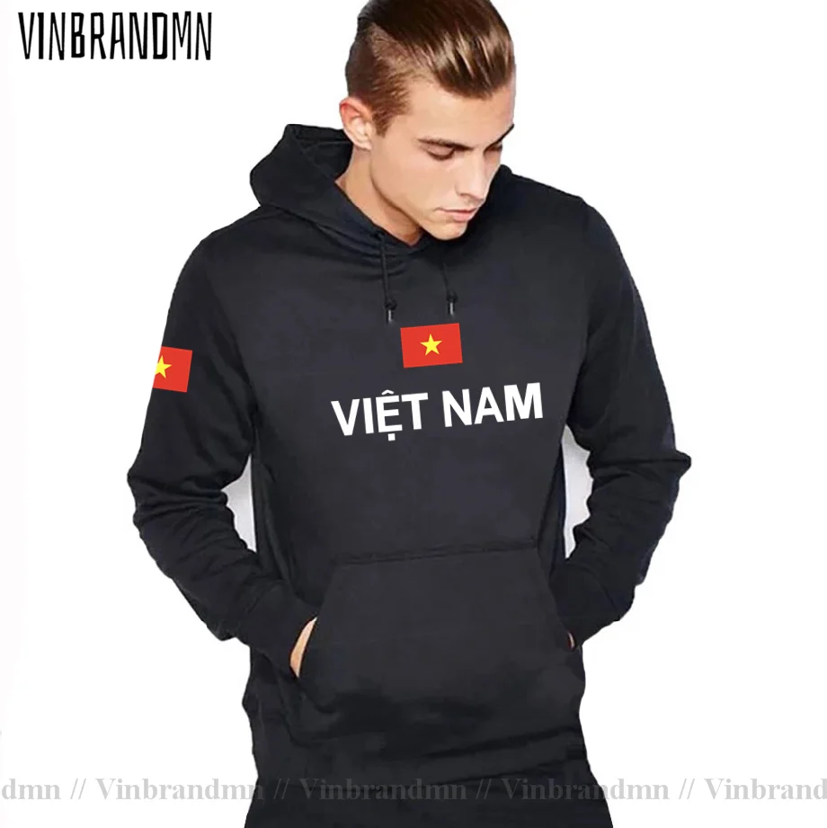 

Vietnam hoodies men sweatshirt sweat new hip hop streetwear socceres jerseyes footballer tracksuit nation Vietnamese flag VN