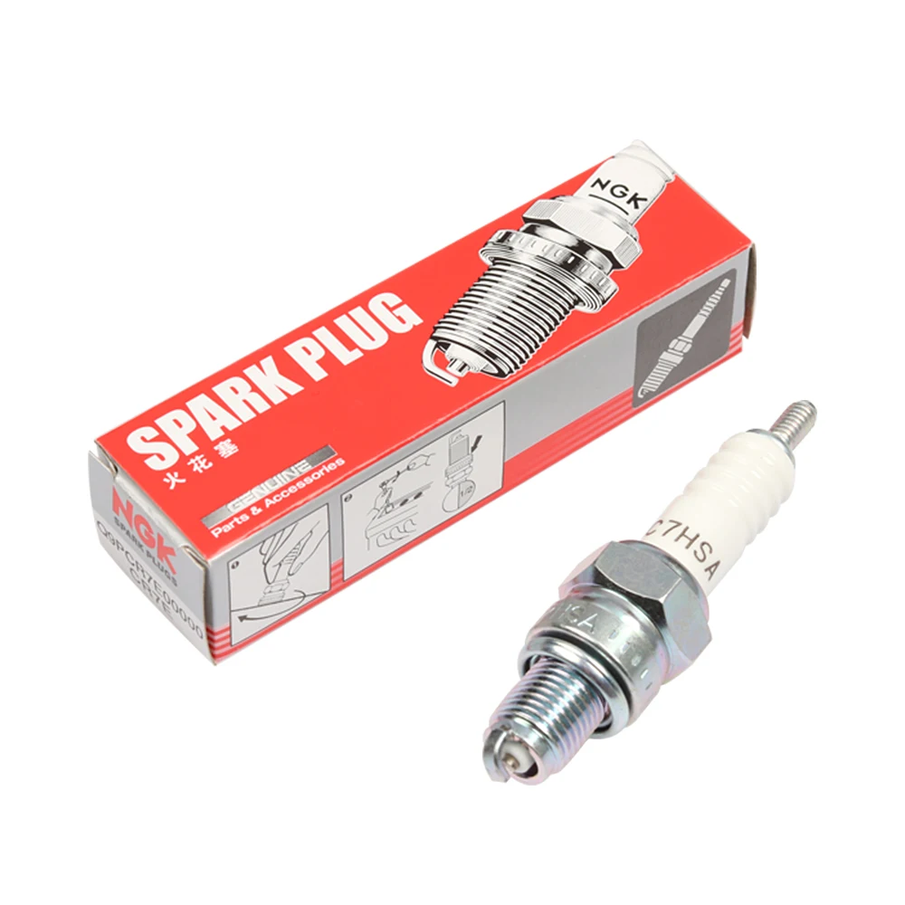 Motorcycle Spark Plug For Yamaha JYM110 JOG100 YBR Z 125 Z YBRZ 125 YB125Z FAZER125 YBR125K YBR YB 125 125K YBR125 Spare Parts