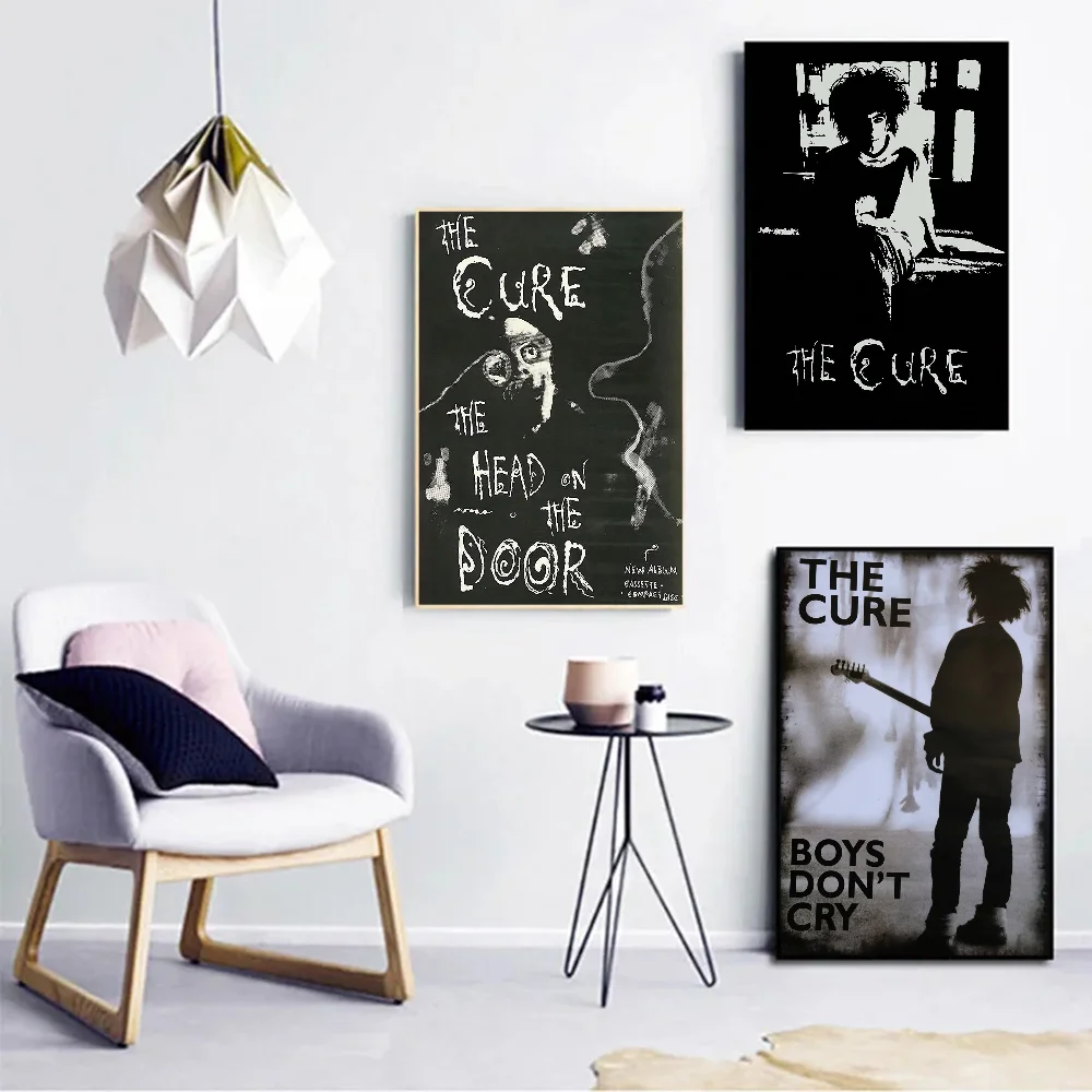 The Cure Band Whitepaper Poster HD Quality Poster Wall Art Painting Study Room Wall Decor